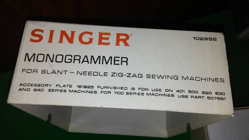 lot 178 image: Vintage Hair Clippers & Singer sewing attachments.