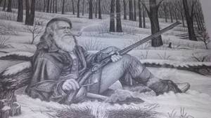 lot 41 image: J. Goodman limited edition pencil art.