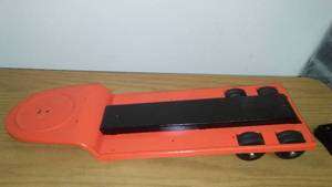lot 52 image: Flatbed trailer. 18.5 inches long