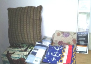 lot 77 image: Window coverings and more.