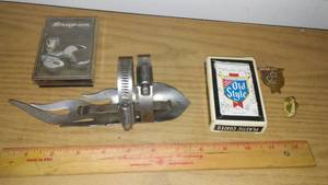 lot 126 image: Miscellaneous old style, Indian, Snap-On and more.