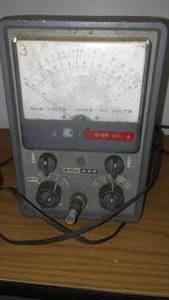 lot 140 image: EICO 222 Volt ohm meter