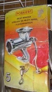 lot 148 image: Food grinder, mincer, food processor and more.