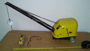 lot 160 image: Tonka crane 150 clam.