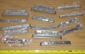 lot 168 image: 13 grills and bumpers for Tonka.