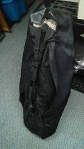 lot 210 image: Pop up tent- camo and black. Should all be there.