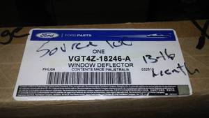 lot 224 image: Window deflector kit Ford Edge- full set.