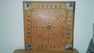 lot 240 image: Antique carrom board
