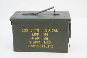 Military ammo box
