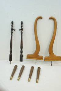 mirror frames, furniture legs