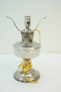 Antique electric lamp