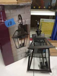 HOME DECORATORS COLLECTIONS French Quarter Gas Style 2-Light Outdoor Wall Lantern Sconce