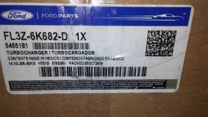 lot 314 image: Home  FORD FL3Z6K682D Turbocharger - Ford (FL3Z6K682D)