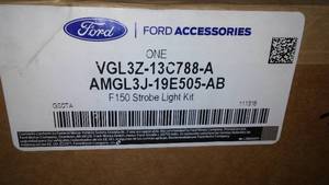 lot 322 image: F-150 2015-2020 LED WARNING STROBES
