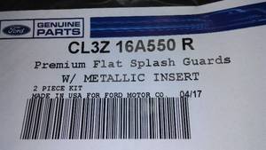 lot 325 image: Splash Guards Mud Flaps