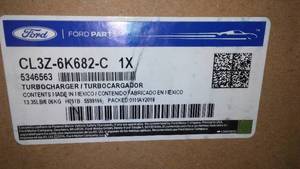 lot 343 image: Turbocharger - Drivers Side (LH) - Ford CL3Z-6K682-C