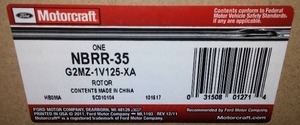 lot 367 image: Rotor Assembly (2) - Ford G2MZ 1V125 XA