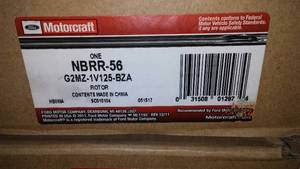 lot 368 image: Ford G2MZ-1V125-BZA Rotor Assembly - Brake (2)