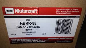 lot 371 image: Ford G2MZ-1V125-ARA Rotor Assembly - Brake (2)