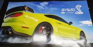 lot 320A image: Shelby GT 500 Ford Performance 2020 Poster, 36 x 24 - Ford Dealer Exclusive