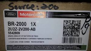 lot 485 image: Disc Brake Pad Set - Ford 3U2Z-2V200-AB (2) SETS