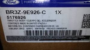 lot 506 image: Genuine Ford BR3Z-9E926-C Throttle Body And Motor Assembly