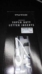lot 377 image: Putco Super Duty Letter Insert.