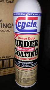 lot 105 image: 12 Cans Cyclo Under Coating (full case)