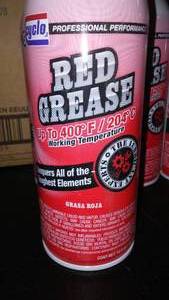 lot 107 image: Cyclo Red Grease (4 cans) 10.5 oz.