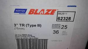 lot 115 image: Norton Blaze 3 in. TR. Qty 25