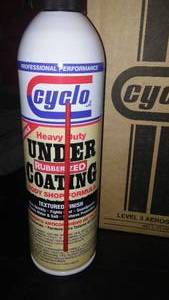 lot 122 image: Cyclo Under Coating (9 cans)