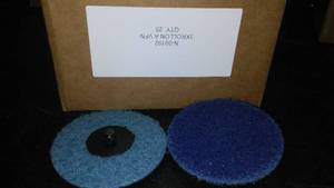 lot 142 image: 3 in. Sanding Discs. Qty 25 Grit VFA