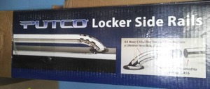 lot 171 image: Putco Pickup Box Rails - Merry Christmas 88865 F150 Black