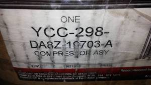 lot 177 image: Air Conditioner Compressor $335 retail YCC-298-DA8Z-19703-A