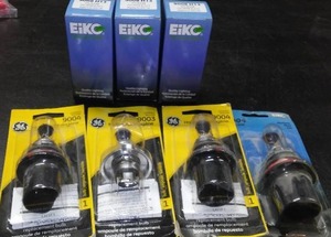 lot 181 image: Eiko, GE replacement bulbs - variety - see pics.
