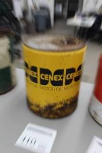 lot 410 image: Metal Oil Can