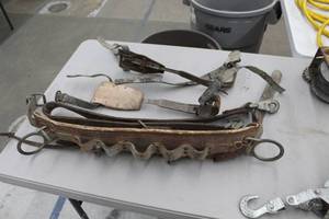 lot 449 image: Lot of (4) PoleTree Climbing Gear