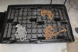 lot 457 image: Lot of (3) Chains with Hook Ends