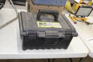 lot 471 image: Plano Big Awesome Box Plastic 16 Deep Box Tool Box