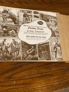 lot 27 image: Bing Crosby in an Album of Cowboy Songs