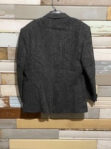 lot 59 image: 100% Wool Sport Coat Handwoven Harris Tweed Alexandre London