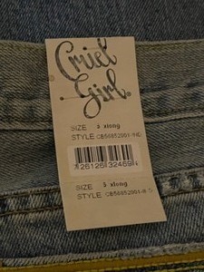 lot 67 image: Cruel Girl XLong Jeans Size 5