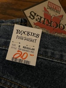 lot 84 image: Rockies Jeans Size 5