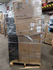 ALL the Deals Pallet 600 Salina 5 Piece Patio Set, Westin Rolled-Arm Sofa, Black and Decker Freezer, and More