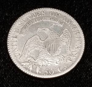 lot 03 image: 1817 US CAPPED BUST HALF DOLLAR