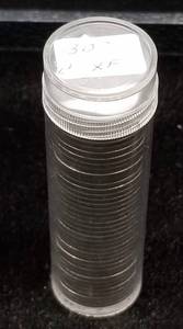 lot 59 image: ROLL OF 40 US BUFFALO NICKELS FROM THE 1930S