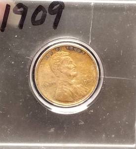 lot 68 image: 3 US CENTS 1909 1917-S 1960-D SM DATE