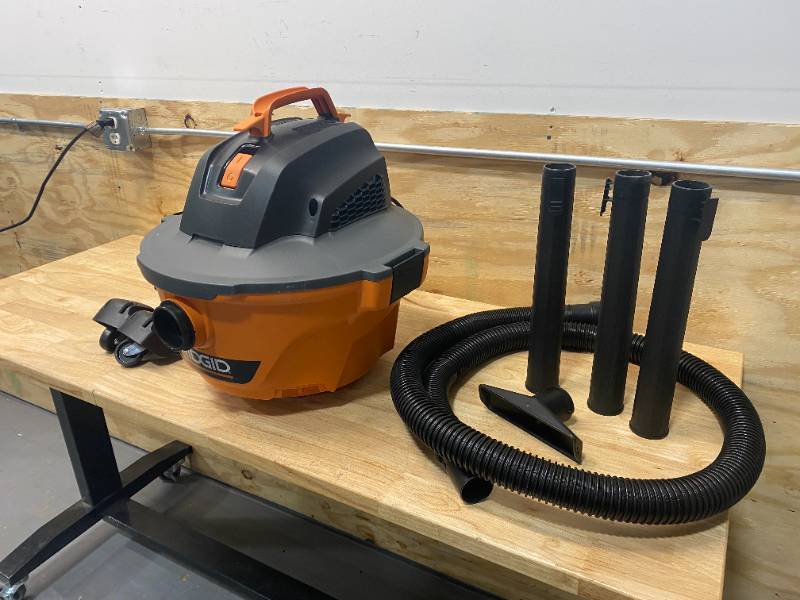 Ridgid 6 gal. 3.5-Peak HP NXT Wet/Dry Shop Vacuum