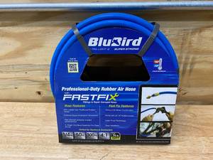 lot 116 image: BLUEBIRD Professional-Duty Air Hose (50 ft)
