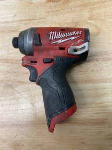 lot 54 image: MILWAUKEE M12 FUEL 12-Volt Lithium-Ion Brushless Cordless 14 in. Hex Impact Driver (Tool-Only)